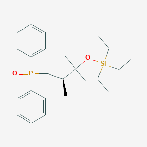 [(2R)-2,3-Dimethyl-3-[(triethylsilyl)oxy]butyl]diphenylphosphine Oxide图片