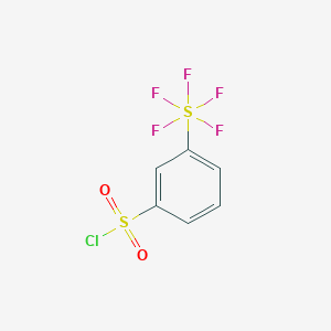 3-(Pentafluorosulfur)benzenesulfonyl Chloride图片