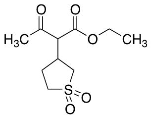 Ethyl 2-(1,1-Dioxo-1lambda6-thiolan-3-yl)-3-oxobutanoate图片