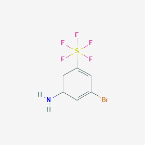 3-溴-5-(五氟硫代)苯胺,97%图片