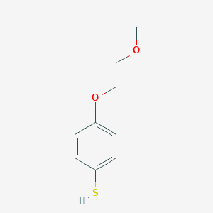 4-(2-methoxyethoxy)benzene-1-thiol图片