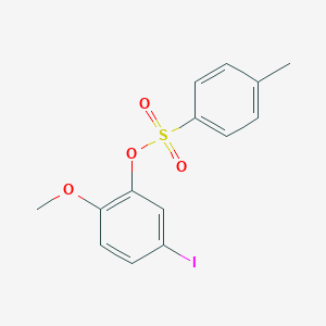5-Iodo-2-methoxyphenyl 4-methyl benzenesulfonate图片