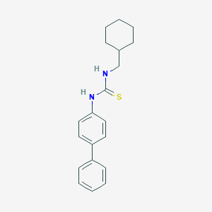1-(Biphenyl-4-yl)-3-(cyclohexylmethyl)thiourea图片