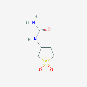 (1,1-dioxo-1lambda6-thiolan-3-yl)urea图片
