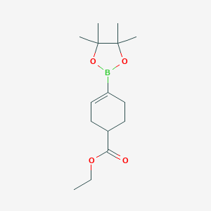 4-硼酸频哪醇酯-3-环己烯甲酸乙酯图片