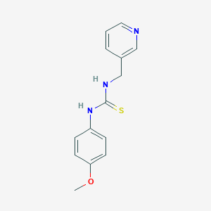 N-(4-methoxyphenyl)-N'-(3-pyridinylmethyl)thiourea图片