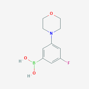 3-Fluoro-5-morpholinophenylboronicacid图片