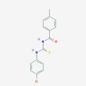 1-(4-Bromophenyl)-3-(4-methylbenzoyl)thiourea图片