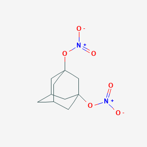 Tricyclo[3,3,1,1~3,7~]decane-1,3-diyl dinitrate图片