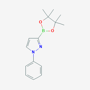 1-苯基-3-(4,4,5,5-四甲基-1,3,2-二恶硼烷-2-基)-1H-吡唑图片