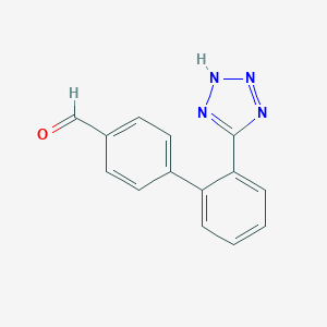 2'-(1H-Tetrazol-5-yl)-1,1'-biphenyl-4-carboxaldehyde(Losartan Impurity)图片