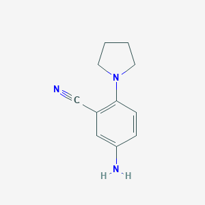5-氨基-2-(吡咯烷-1-基)苯甲腈图片