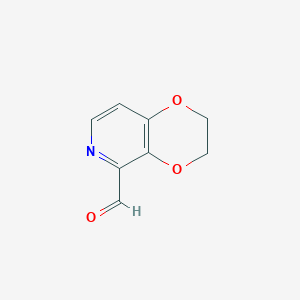 2,3-Dihydro-[1,4]dioxino-[2,3-c]pyridine-5-carbaldehyde图片