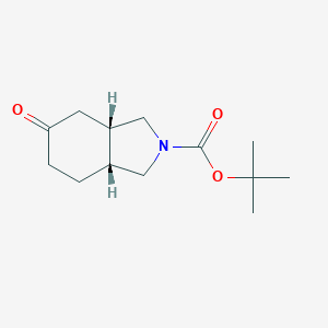 tert-butyl rac-(3aS,7aR)-5-oxooctahydro-2H-isoindole-2-carboxylate图片