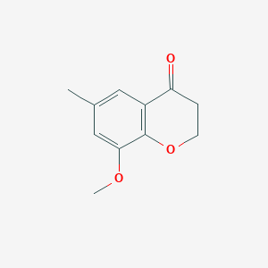 8-Methoxy-6-methyl-3,4-dihydro-2H-1-benzopyran-4-one图片
