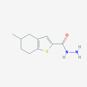 5-methyl-4,5,6,7-tetrahydro-1-benzothiophene-2-carbohydrazide图片