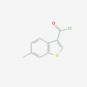 6-Methyl-1-benzothiophene-3-carbonyl chloride图片