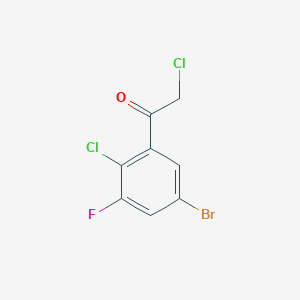 5'-Bromo-2'-chloro-3'-fluorophenacyl chloride图片