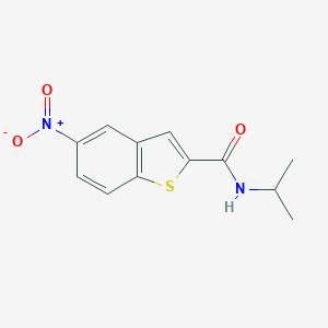 N-isopropyl-5-nitro-1-benzothiophene-2-carboxamide图片