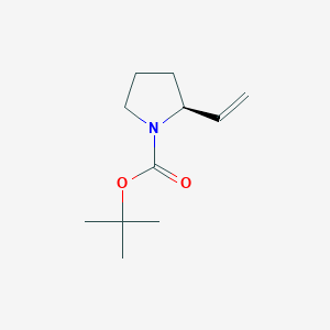 (S)-tert-Butyl 2-vinylpyrrolidine-1-carboxylate图片