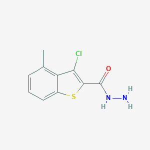 3-Chloro-4-methyl-1-benzothiophene-2-carbohydrazide图片