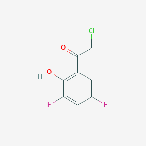 3,5-Difluoro-2-hydroxyphenacyl chloride图片