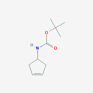 1-(N-Boc-氨基)-3-环戊烯图片