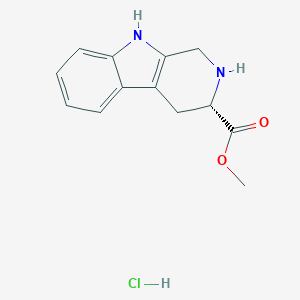 methyl(3S)-1H,2H,3H,4H,9H-pyrido[3,4-b]indole-3-carboxylate hydrochloride图片