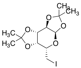 (3AR,5S,5AR,8AS,8BR)-5-(IODOMETHYL)-2,2,7,7-TETRAMETHYLTETRAHYDRO-3AH-BIS([1,3]DIOXOLO)[4,5-B:4',5'-D]PYRAN图片