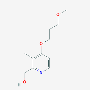 2-Hydroxymethyl-3-methyl-4-(3-methoxypropanoxyl)pyridine图片