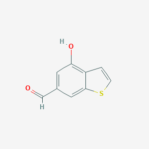 4-Hydroxy-1-benzothiophene-6-carbaldehyde图片