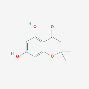 5,7-dihydroxy-2,2-dimethyl-3,4-dihydro-2H-1-benzopyran-4-one图片