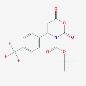 N-Boc-beta-alanine-beta-4'-trifluoromethylphenyl-n-carboxyanhydride图片