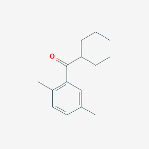 Cyclohexyl 2,5-dimethylphenyl ketone图片