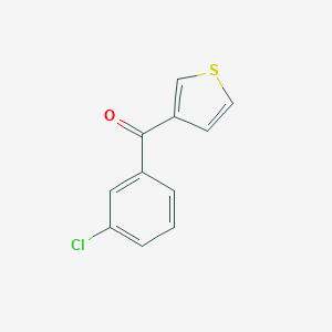 3-(3-Chlorobenzoyl)thiophene图片