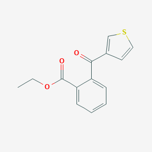 3-(2-Carboethoxybenzoyl)thiophene图片