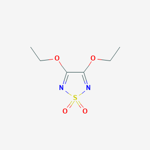 3,4-二乙氧基-1,2,5-噻二唑-1,1-二氧化物图片