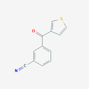 3-(3-cyanobenzoyl)thiophene图片