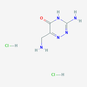 3-氨基-6-(氨甲基)-1,2,4-三嗪-5(4H)-酮双盐酸盐图片