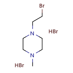 1-(2-溴乙基)-4-甲基哌嗪二氢溴酸盐图片