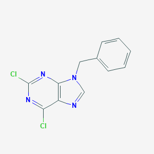 9-苄基-2,6-二氯-9H-嘌呤图片