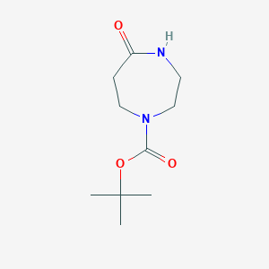 1-Boc-1,4-二氮杂环庚烷-5-酮图片