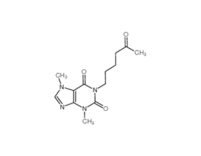 Pentoxifylline,Phosphodiesterase and cytokine inhibitor图片
