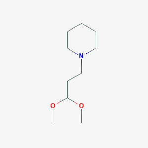1-(3,3-dimethoxypropyl)piperidine图片