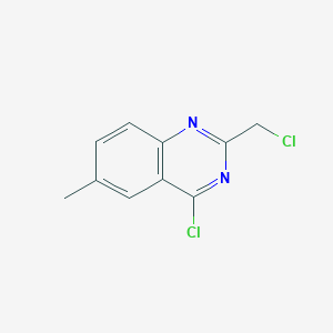 4-chloro-2-(chloromethyl)-6-methylquinazoline图片