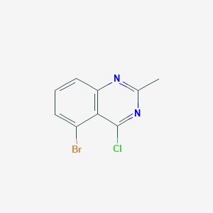 5-Bromo-4-chloro-2-methylquinazoline图片