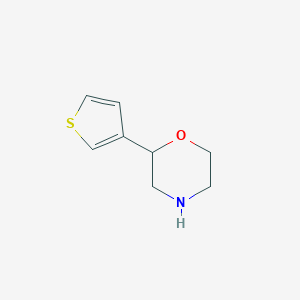 2-(thiophen-3-yl)morpholine图片
