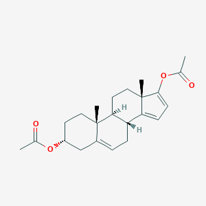 3,17-Di-O-acetyl Androsta-5,14,16-triene-3β,17-diol图片