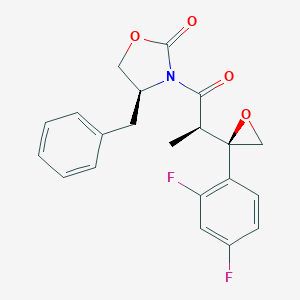 (4S)-3-[(2R)-2-[(2R)-2-(2,4-Difluorophenyl)oxiranyl]-1-oxopropyl]-4-benzyl-2-oxazolidinone图片