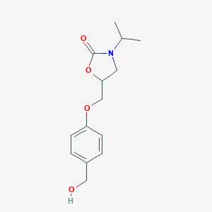 5-[[4-(Hydroxymethyl)phenoxy]methyl]-3-(1-methylethyl)-2-oxazolidinone图片